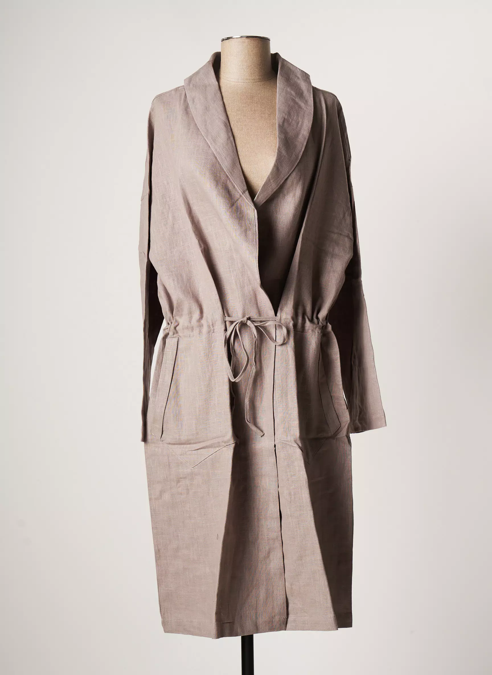 Bohemia Vestecasual Femme couleur marron