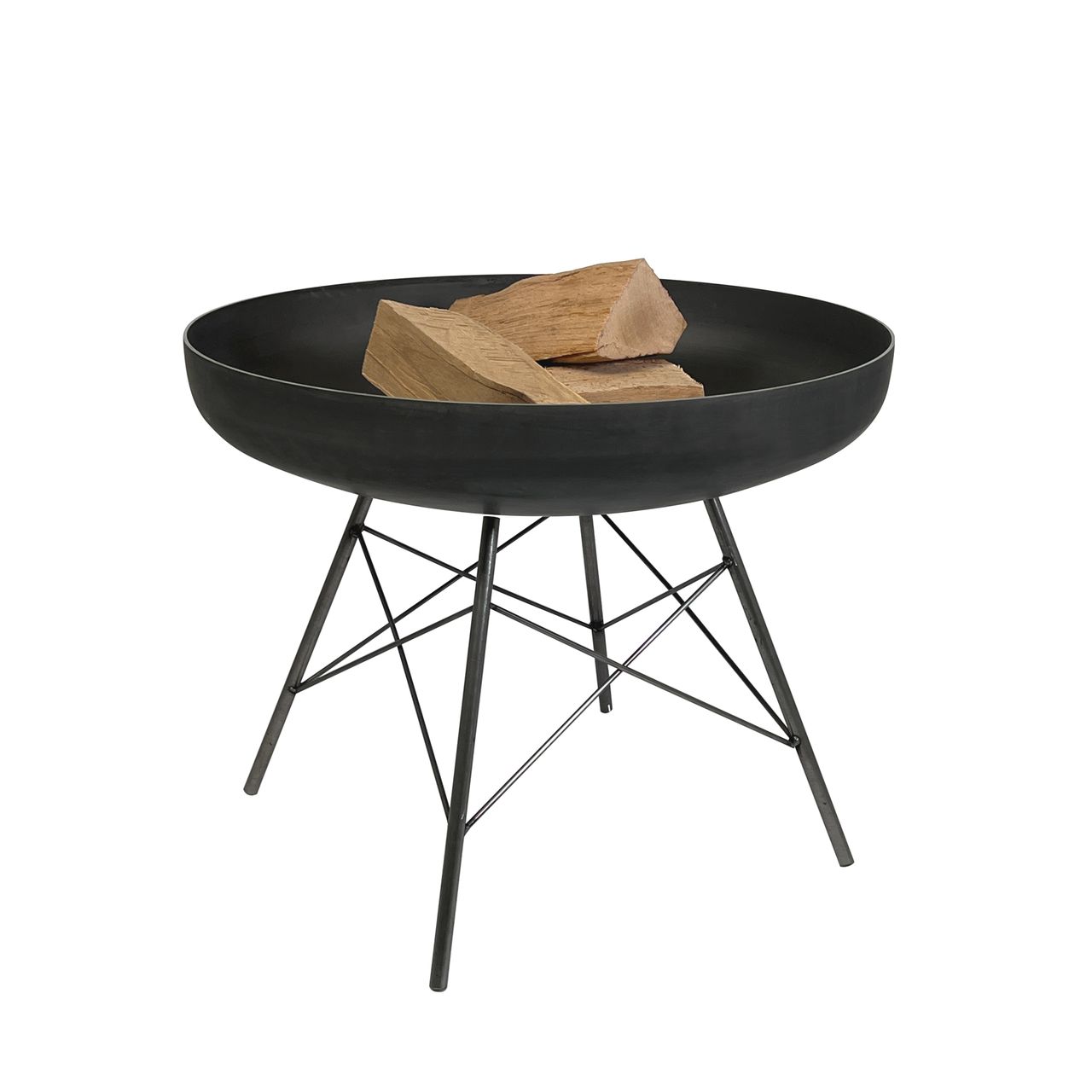 Keilbach Designprodukte Keilbach Feuerstelle, ⌀ 60 x 48 cm, Stahl