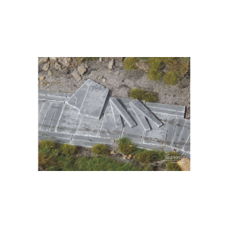 1:87 Trapez Betonplatten (1 Satz)