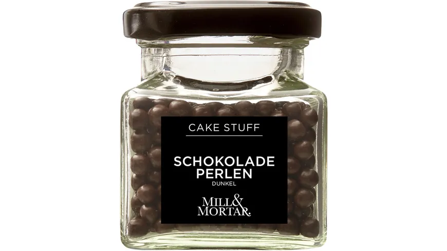 MILL&MORTAR Schokolade Perlen Dunkel 45 g
