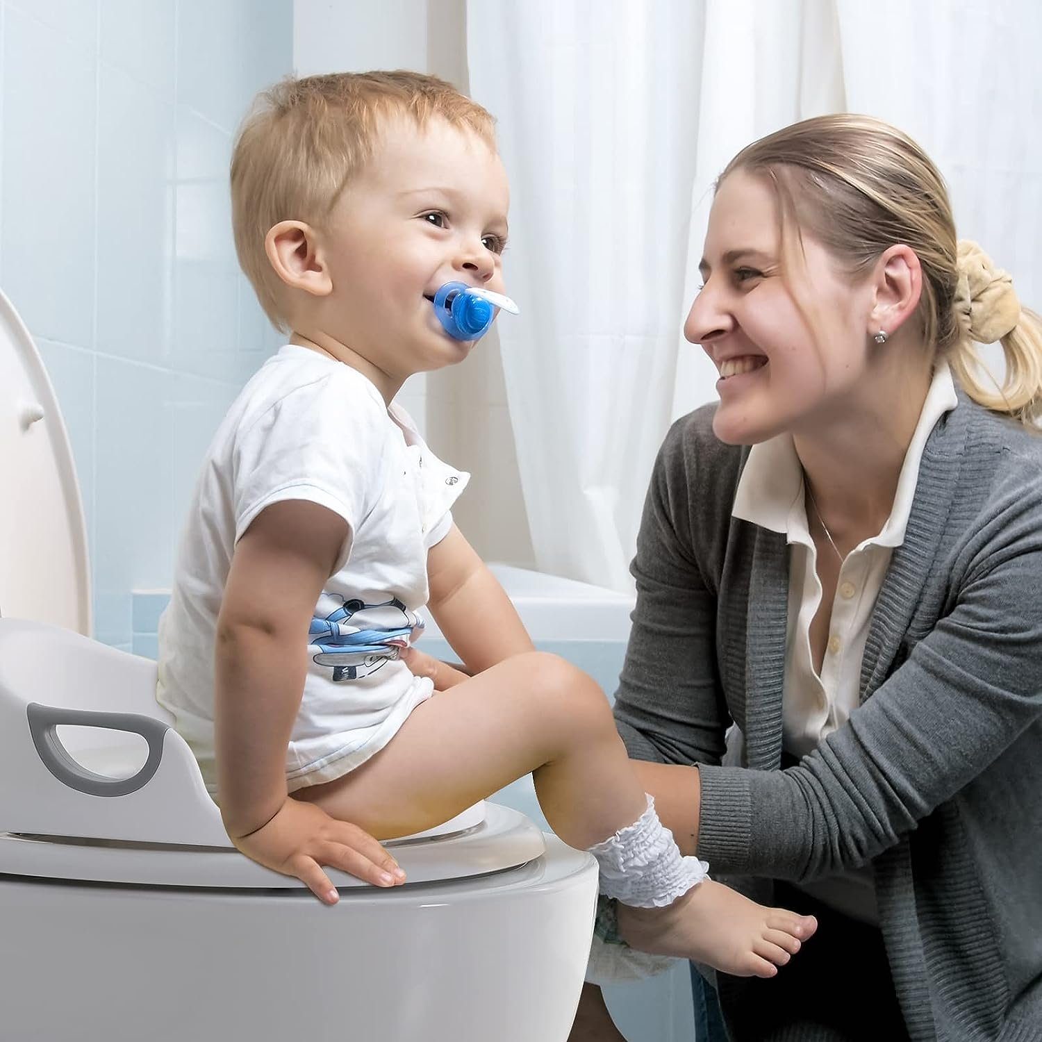 TLGREEN Baby-Toilettensitz Kinder Toilettensitz Premium Kinder WC Sitz Töpfchen