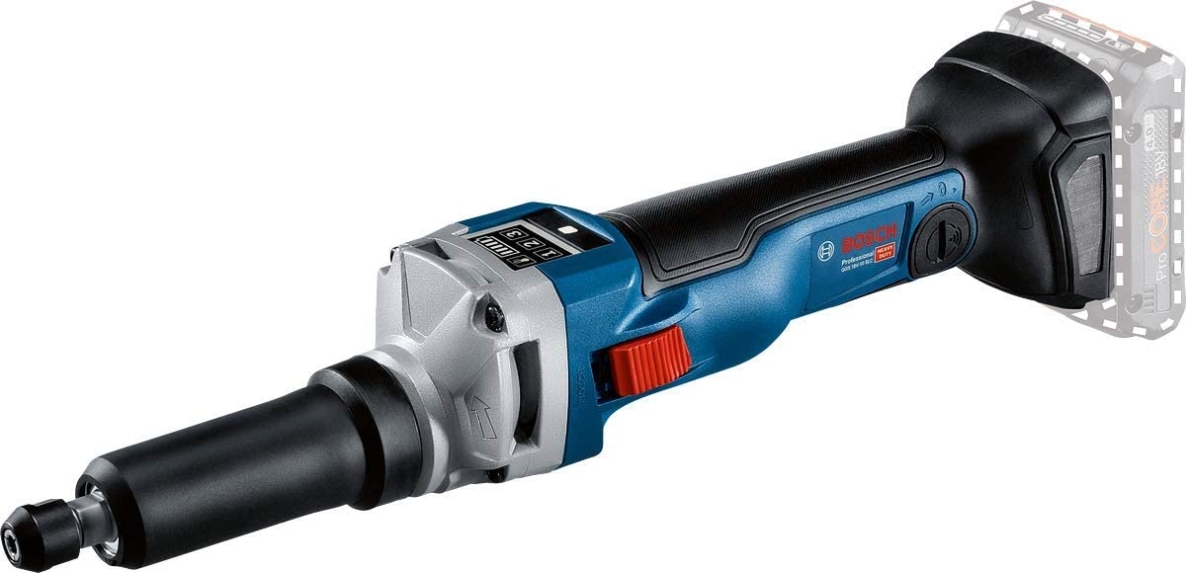 Bosch Blue 06012B4001 GGS 18V-10 SLC Profesjonell rettsliper uten batterier og lader