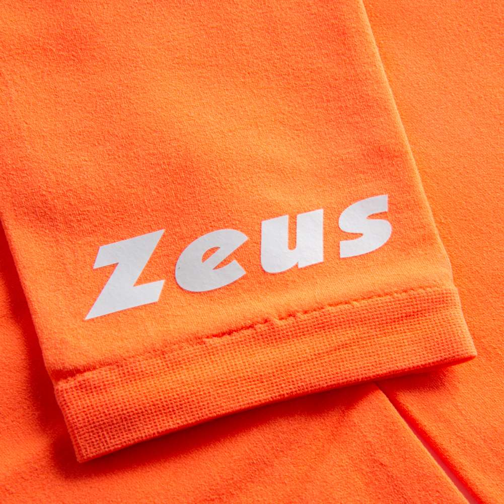 Zeus Kompression Armsleeves Strick Ellbogenbandage neonorange