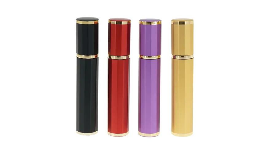 P & P Accessoires Taschenzerstäuber vieleckig farbig 8ml