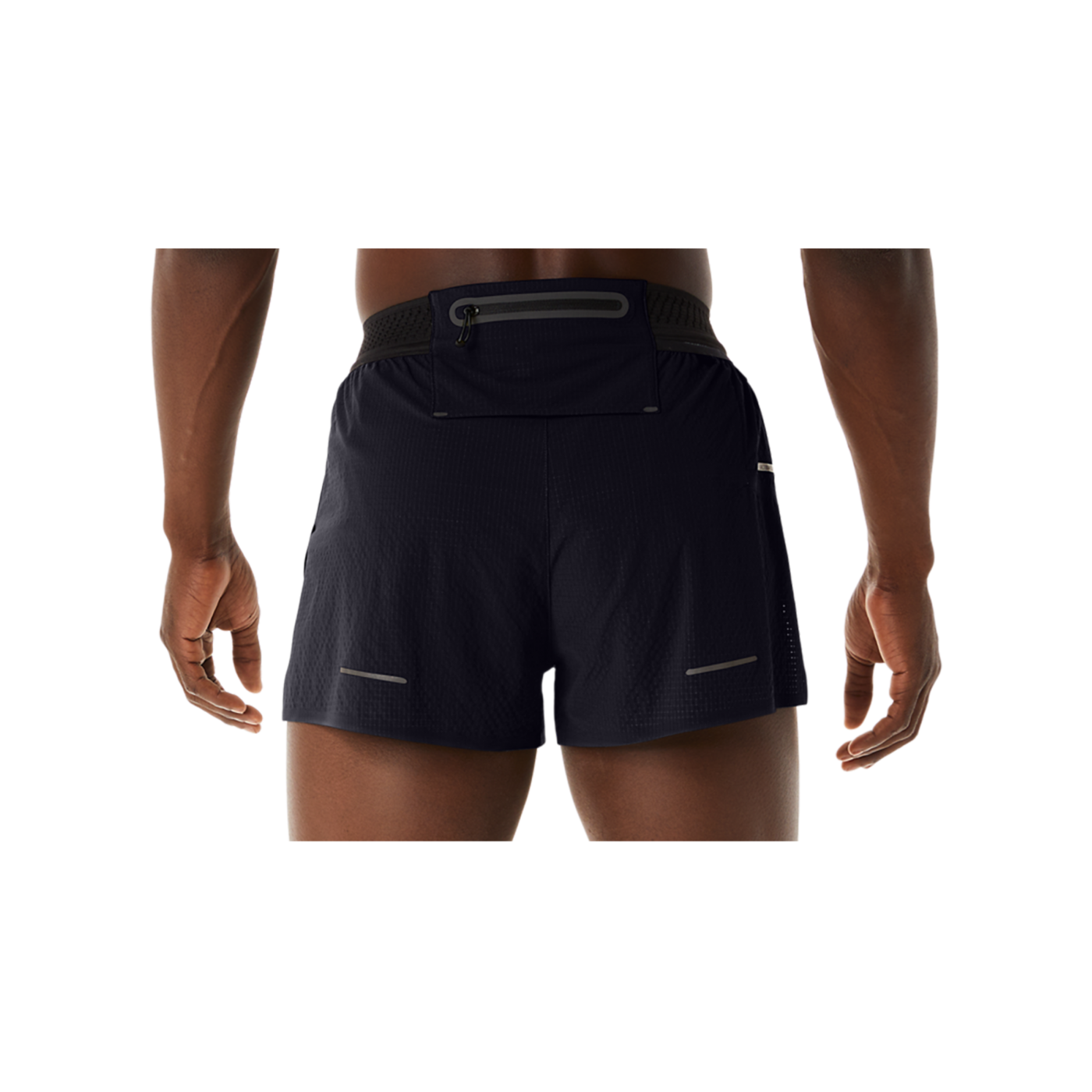 Asics Metarun Split Short Schwarz F001