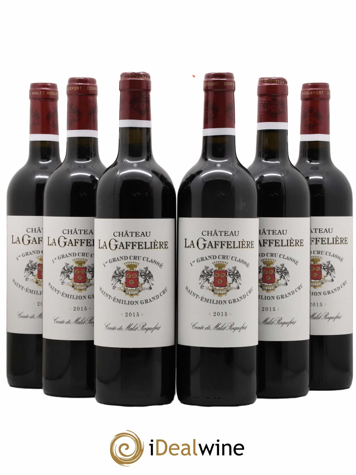 Château la Gaffelière 1er Grand Cru Classé B  2015 - Lot de 6 Bouteilles
