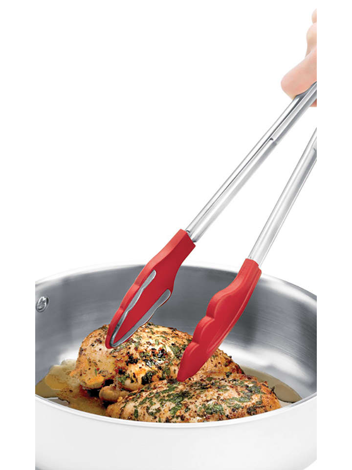 Cuisipro Küchenzange in Silber/ Rot - (L)30,5 cm günstig kaufen onesize
