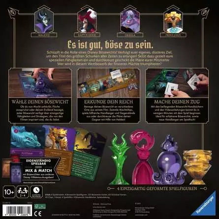 Disney Villainous: Einführung ins Böse - Spiel ab 10 Jahren