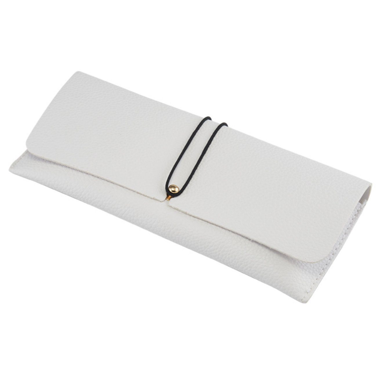 Union Reisen Brillenetui 4-teiliges, stilvolles PVC-Brillenetui mit Kordelzug