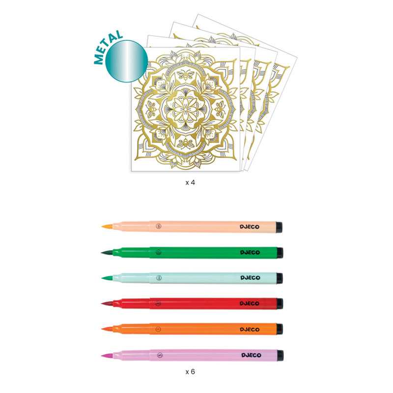 Coffret Artistic Color Flore Djeco