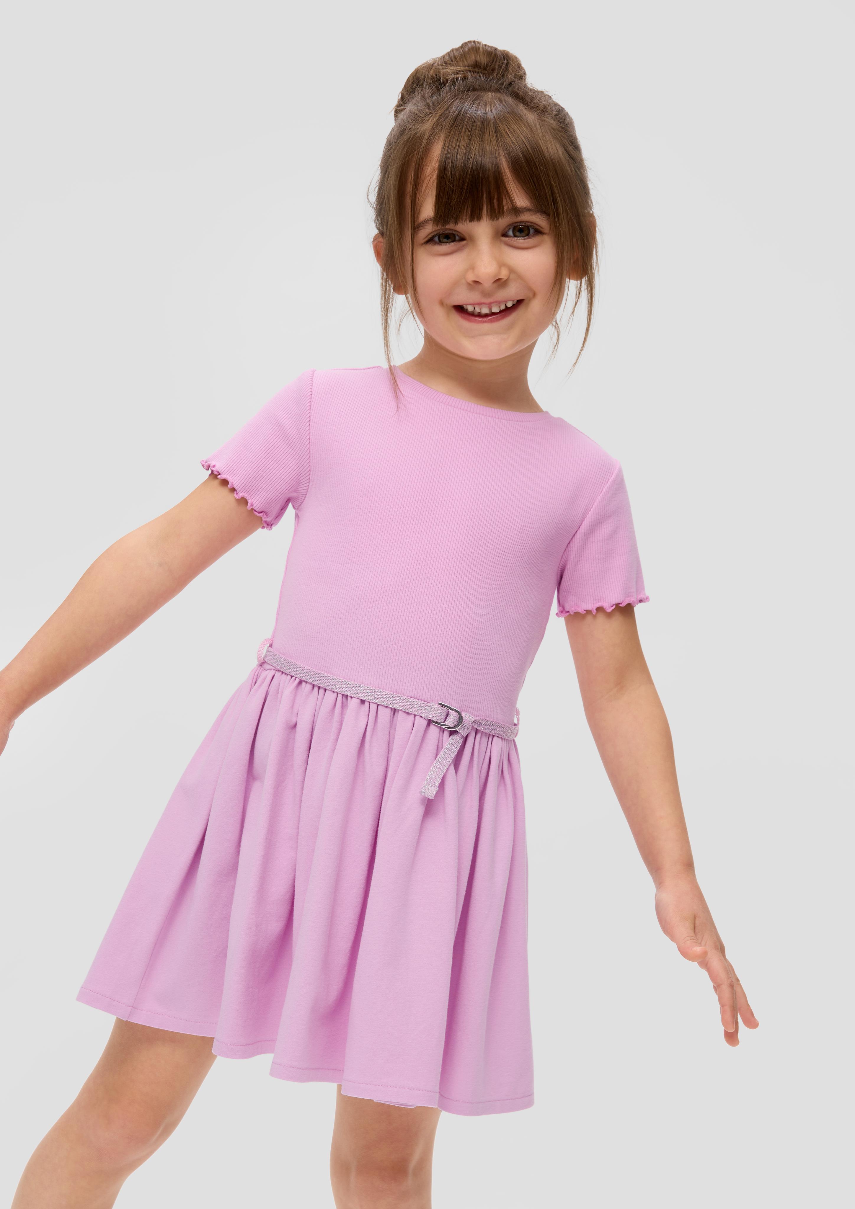 Kleid mit abnehmbaren Glitzergürtel  2142111-4442