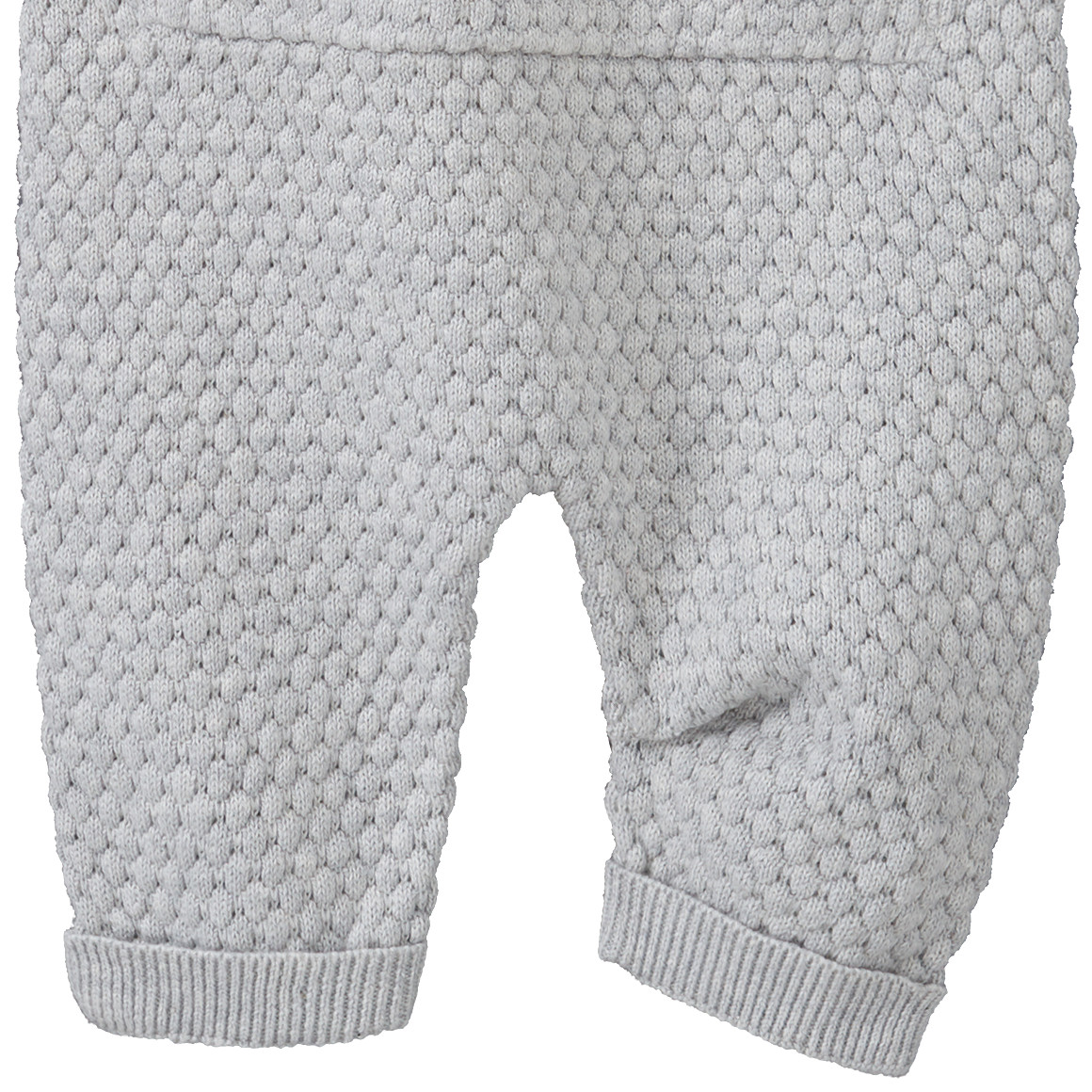 Newborn Stricklatzhose mit Wabenmuster