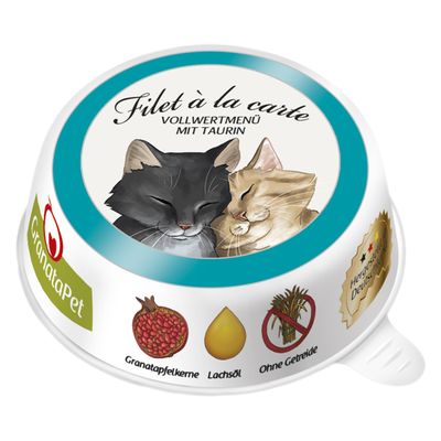 20 + 4 gratis! 24 x 85 g GranataPet Filet à la carte