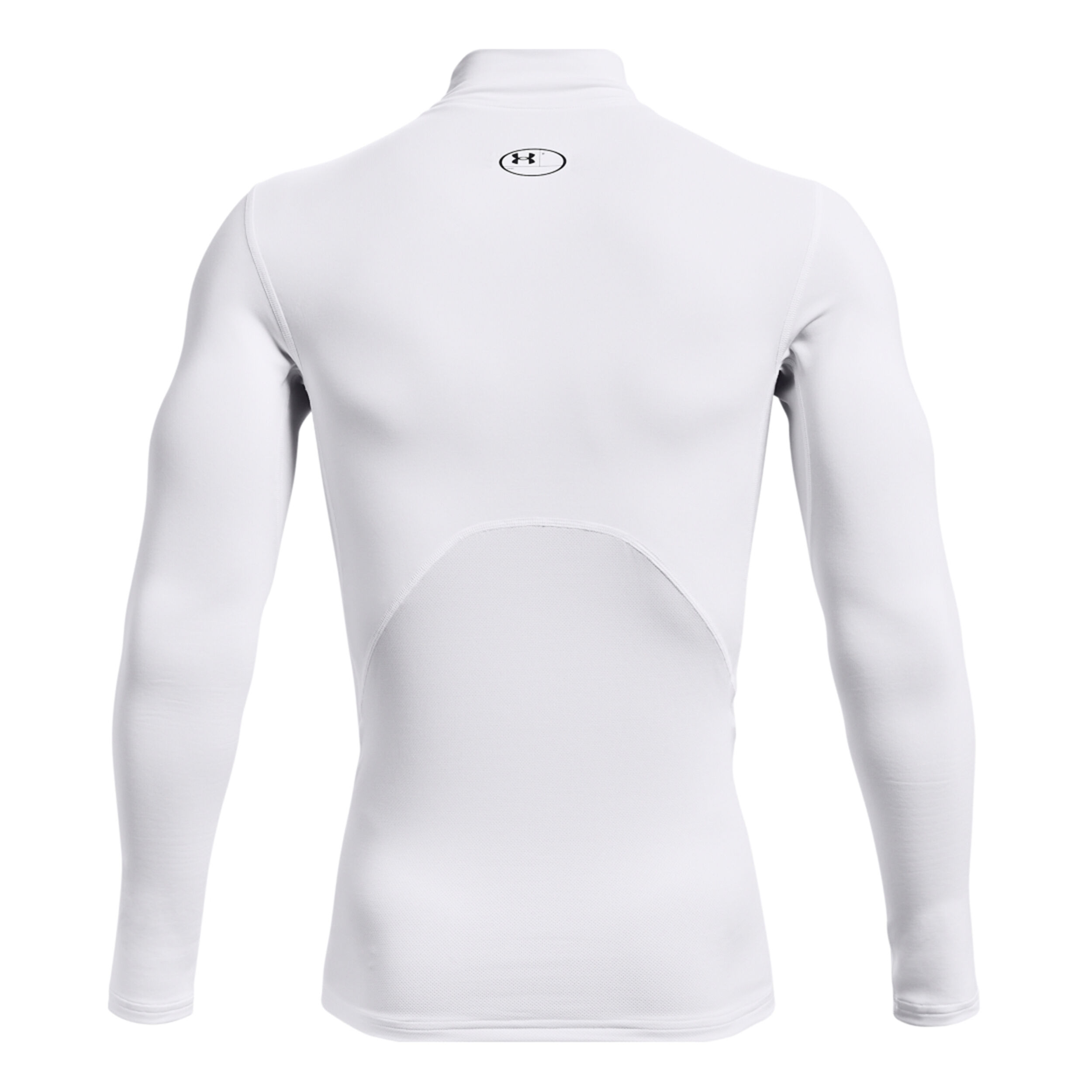 Coldgear Comp Mock Longsleeve Herren - Weiß