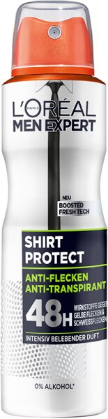 L'Oréal Paris Men Expert Deo Spray Shirt Control 48h Deodorant Spray