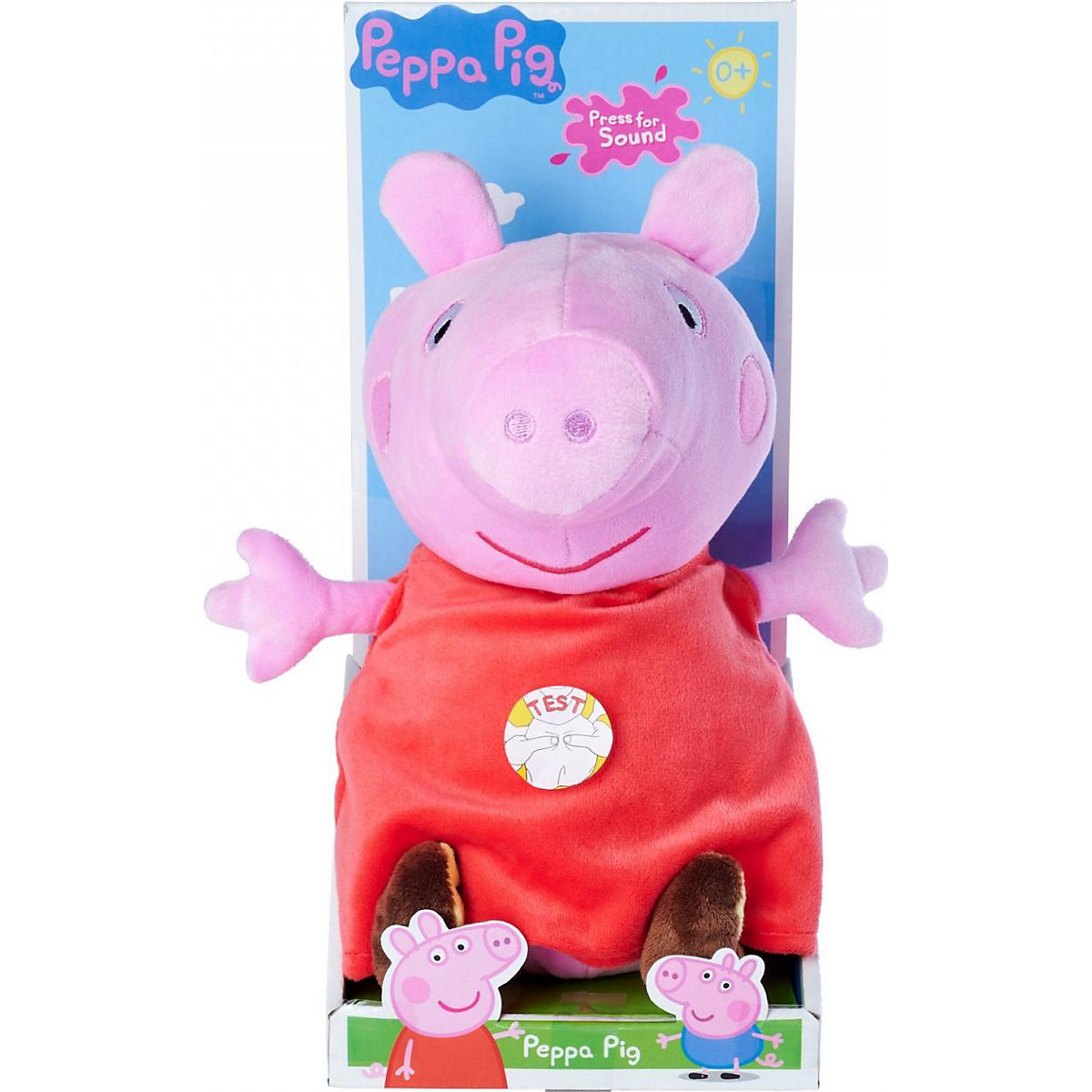 Peppa Pig Plüschfigur Peppa mit Sound, 22 cm