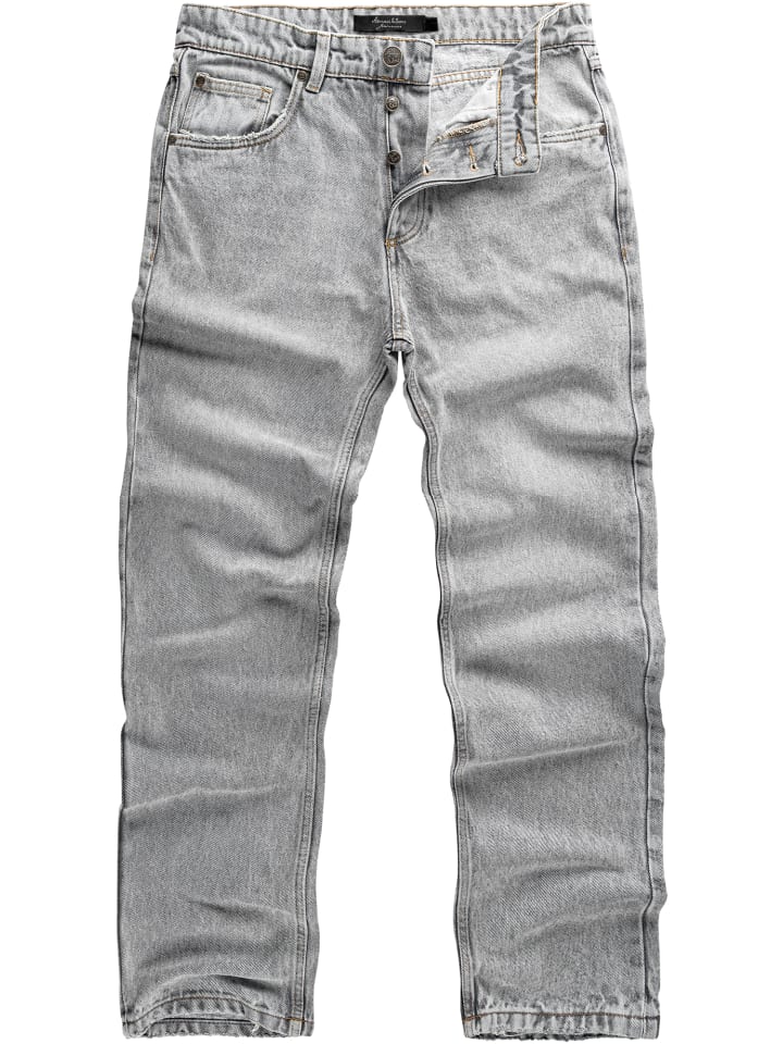 Amaci&Sons 90s Baggy Jeans BOX HILL in Grau günstig kaufen