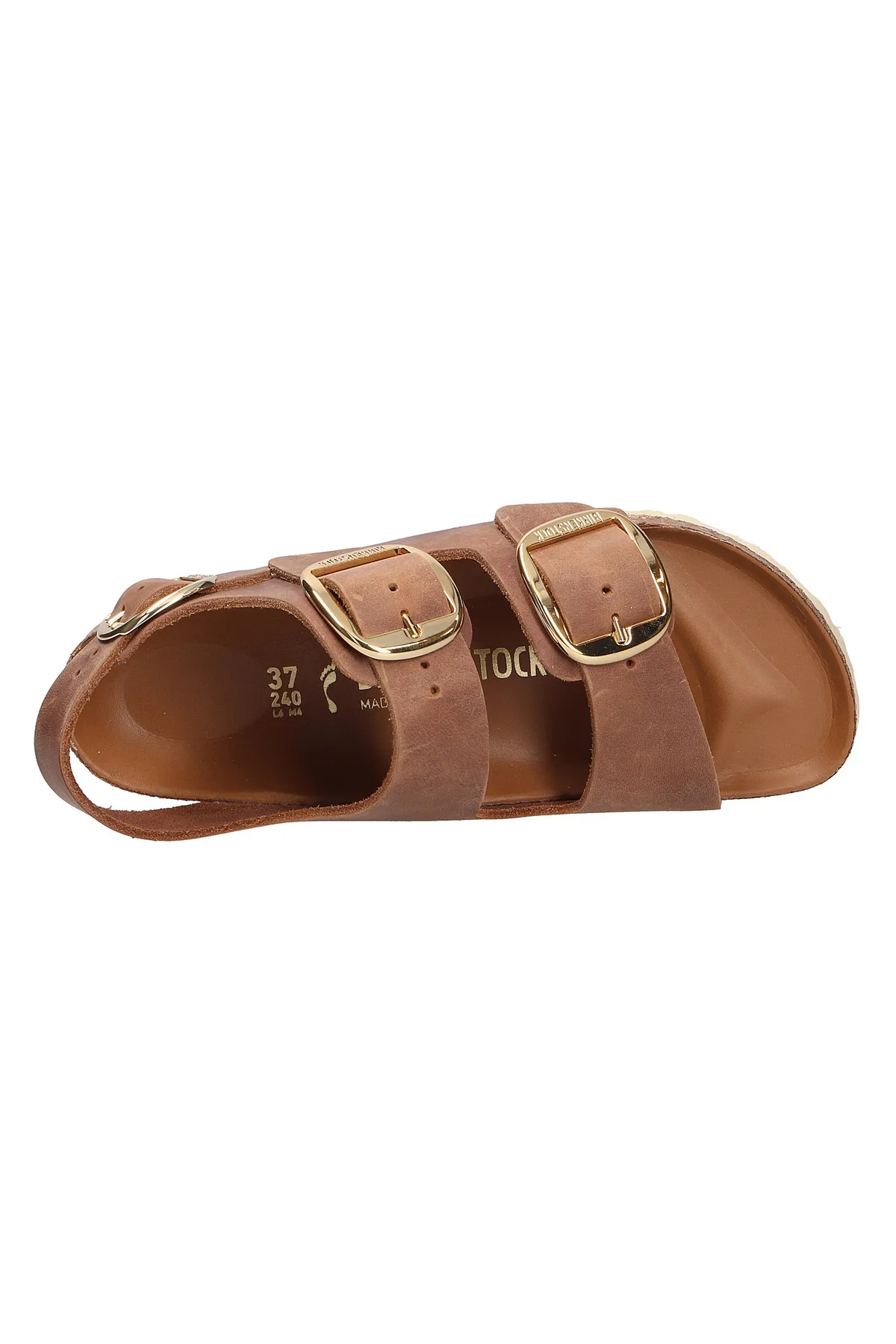 Birkenstock  Sandalette - Braun - Flacher Absatz