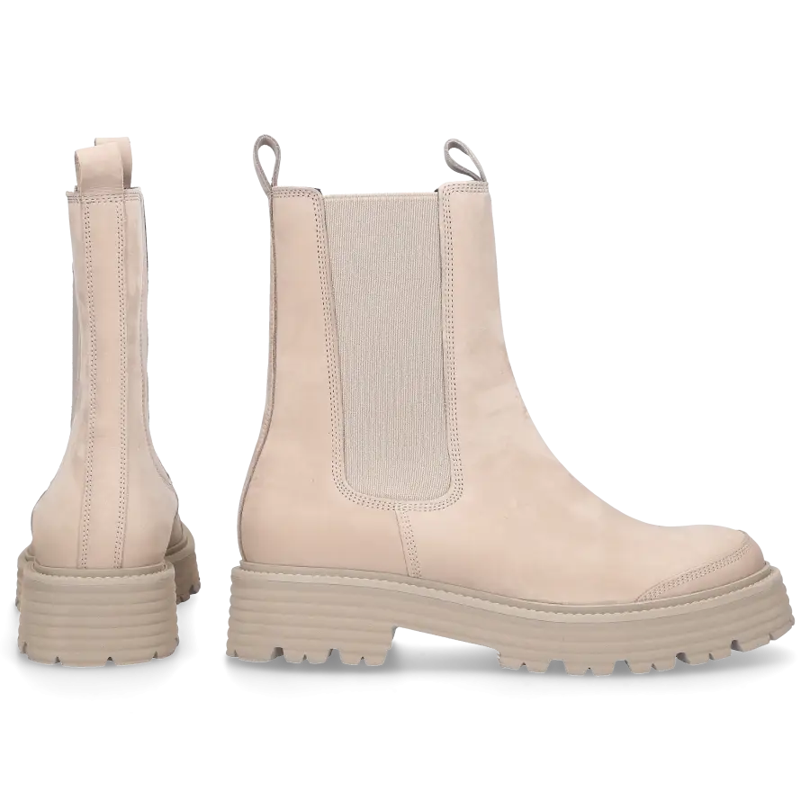 305 SOBE - Chelsea Boots WHITNEY Nubukleder - grau