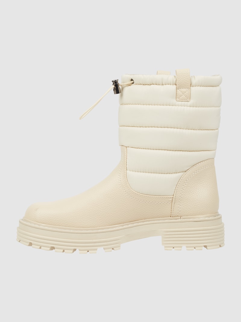 Boots mit Fleecefutter in offwhite