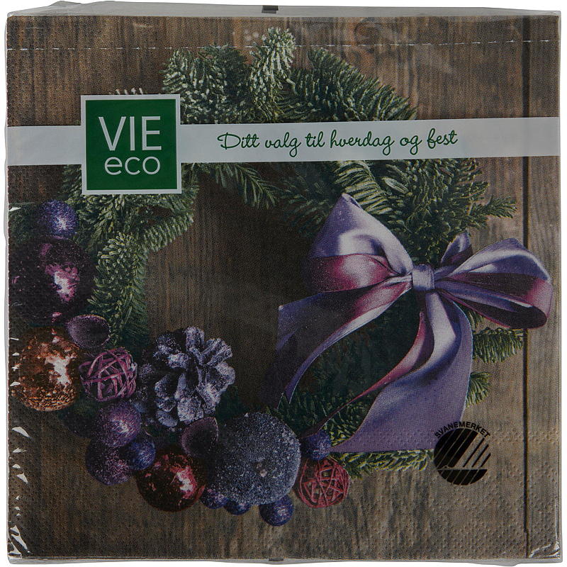 Vie Eco Servietter 20-pk 33x33 cm, Advent