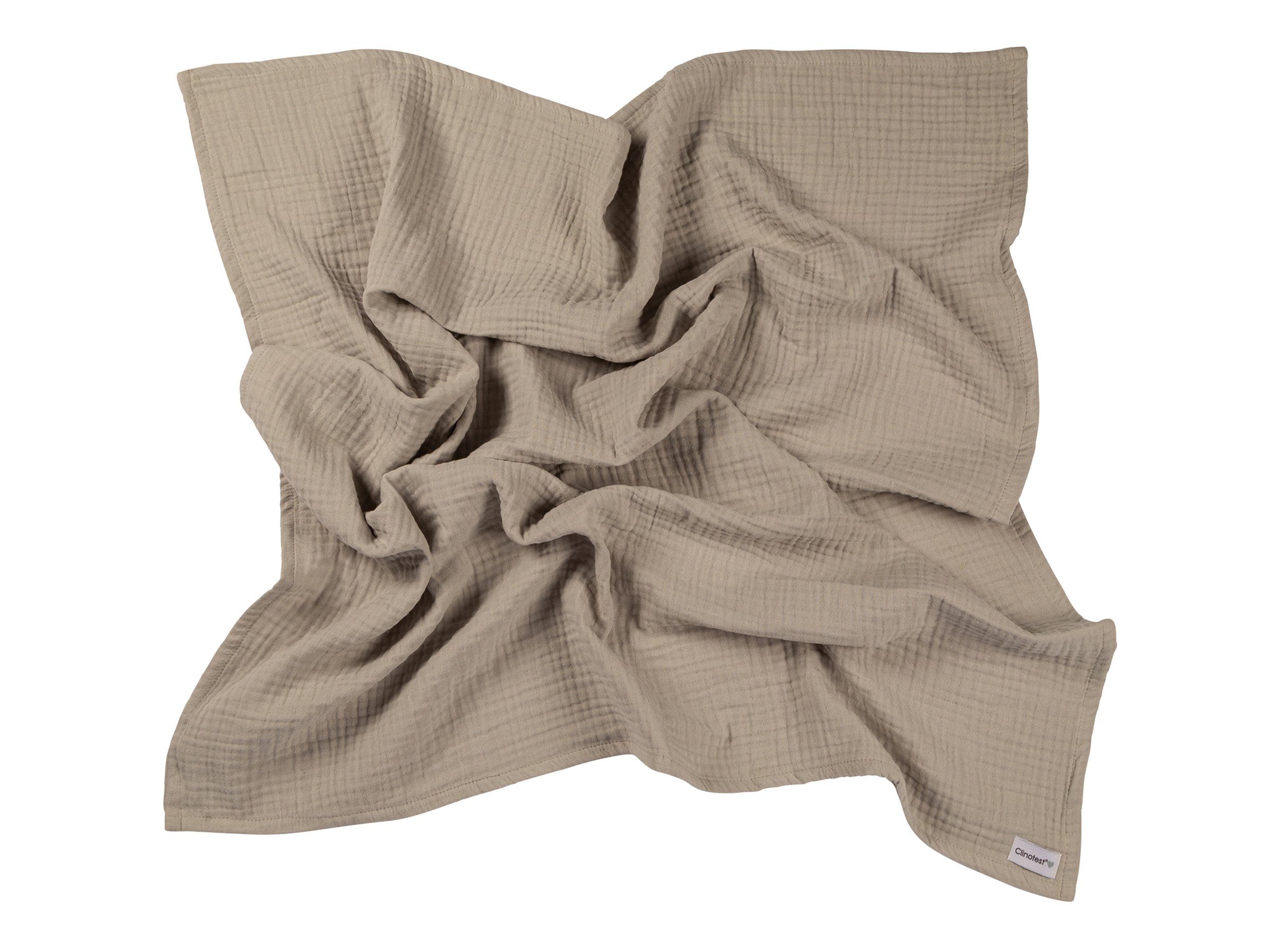 Babydecke Musselin-Decke für Babys, Weiche und Atmungsaktive Tagesdecke, Clinotest