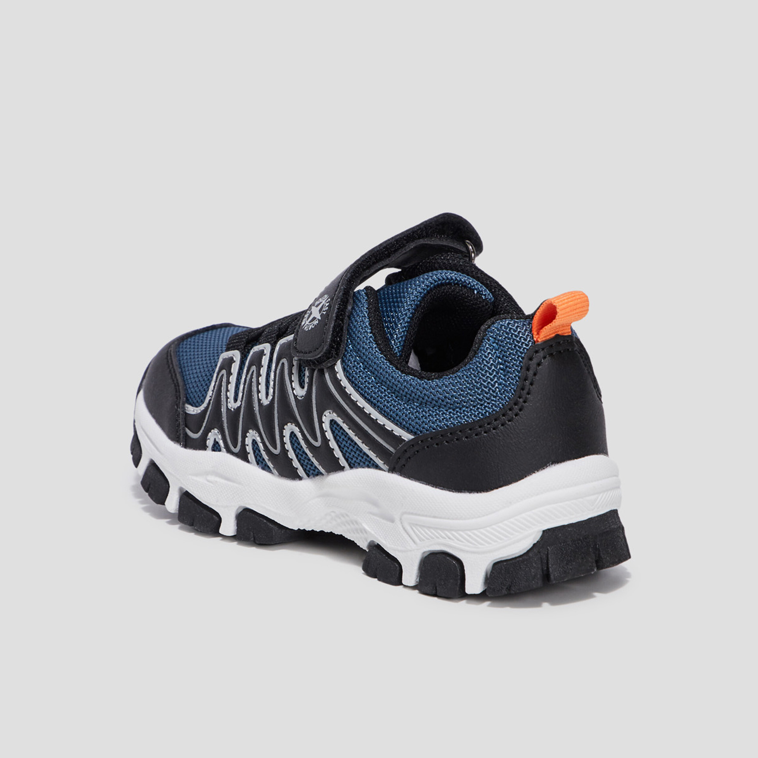 Baskets running Trappeur bleu garçon | La Halle