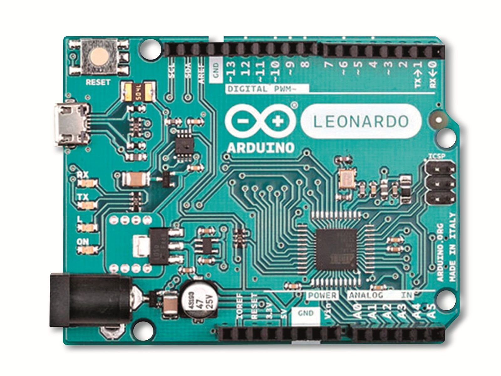 Arduino ARDUINO ®, Board Leonardo (with Headers), A000057 Mini-PC