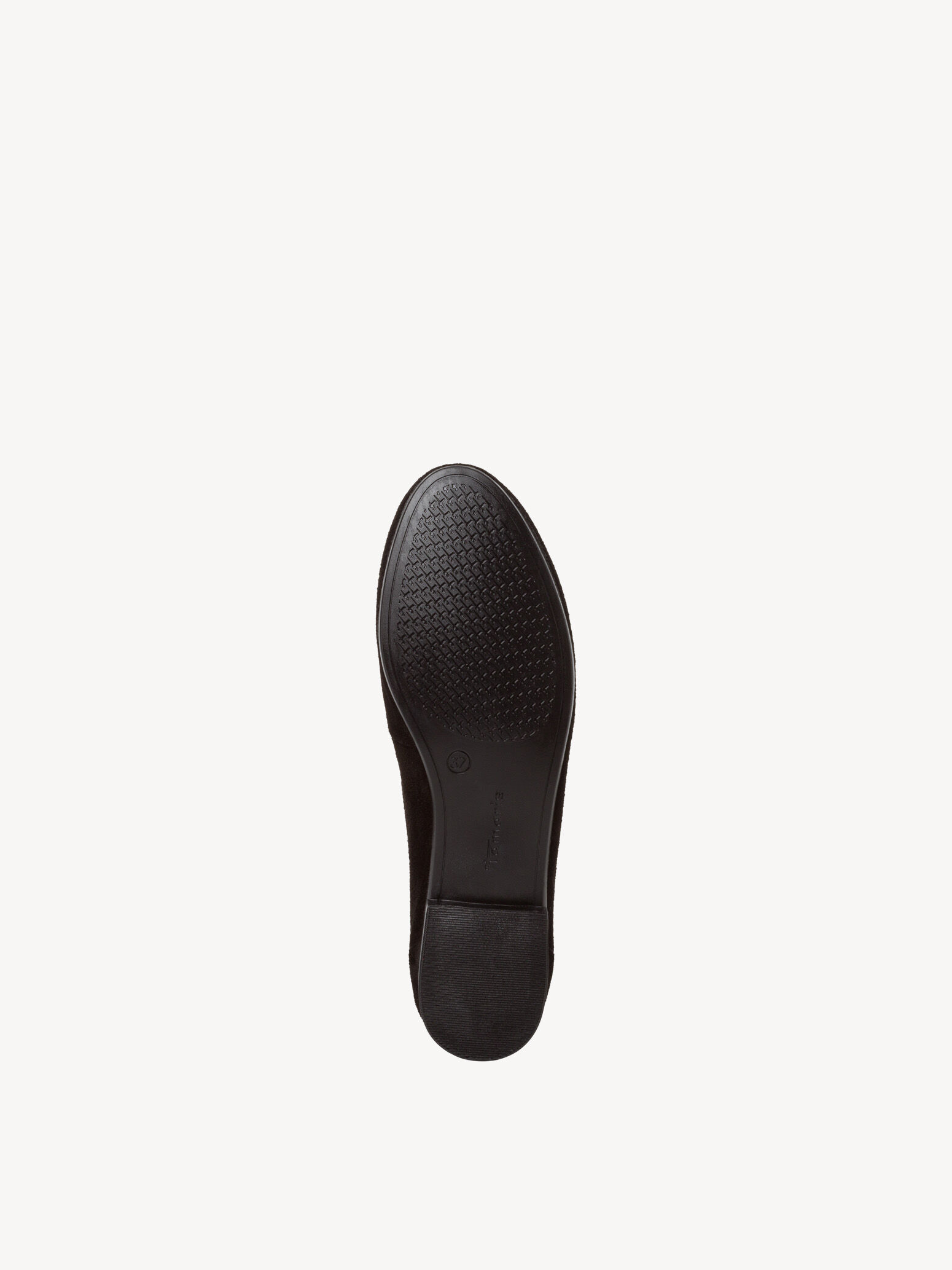 Slipper en cuir - noir