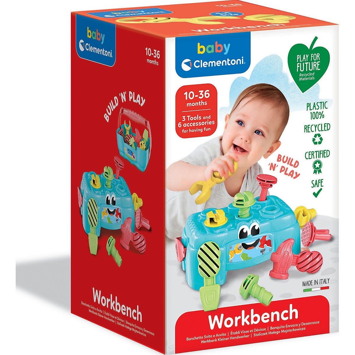 Baby Clementoni - Werkbank Kleiner Handwerker