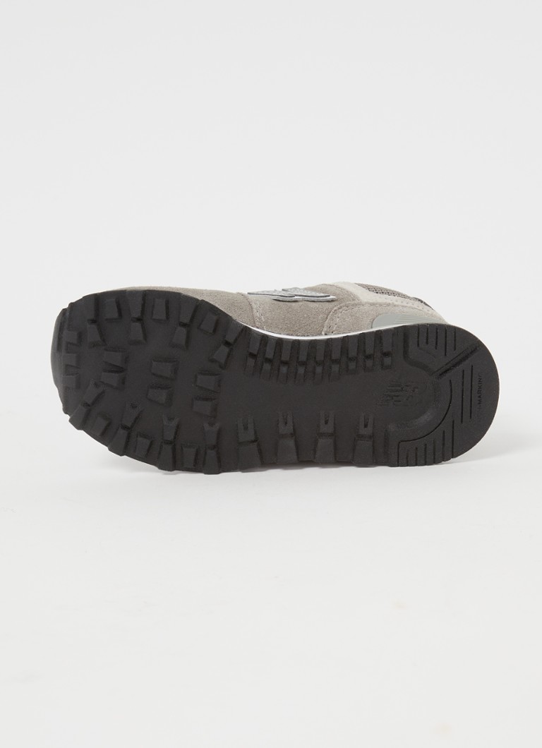 Teniși New Balance 574 din piele întoarsă cu detalii din plasă