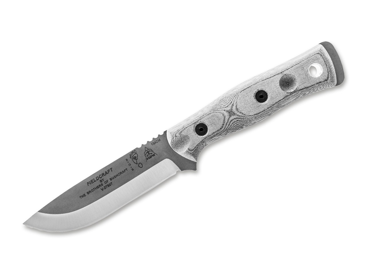 B.O.B. Fieldcraft Gray Micarta