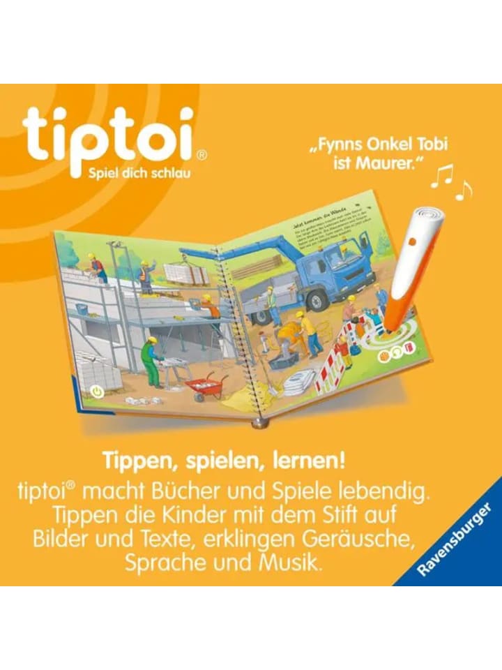 Ravensburger tiptoi® Mein Wörter-Bilderbuch - Baustelle günstig kaufen onesize
