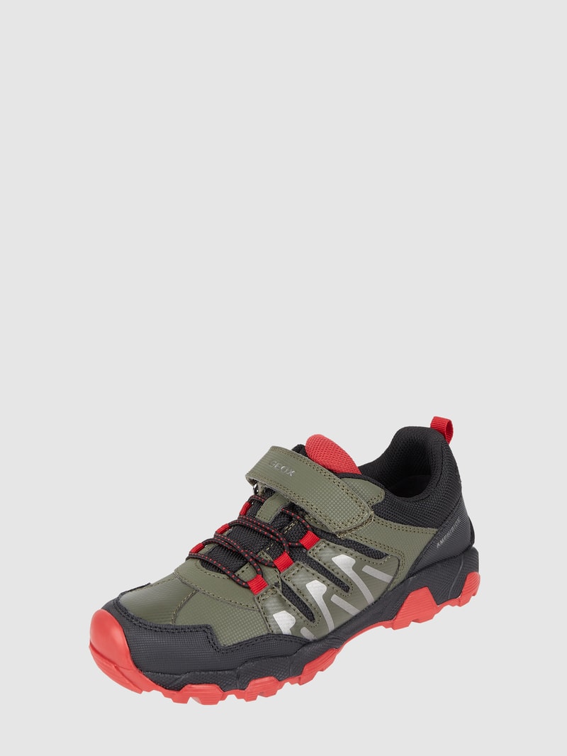 Sneaker mit Klettverschluss Modell 'Magnetar' - wasserdicht in khaki