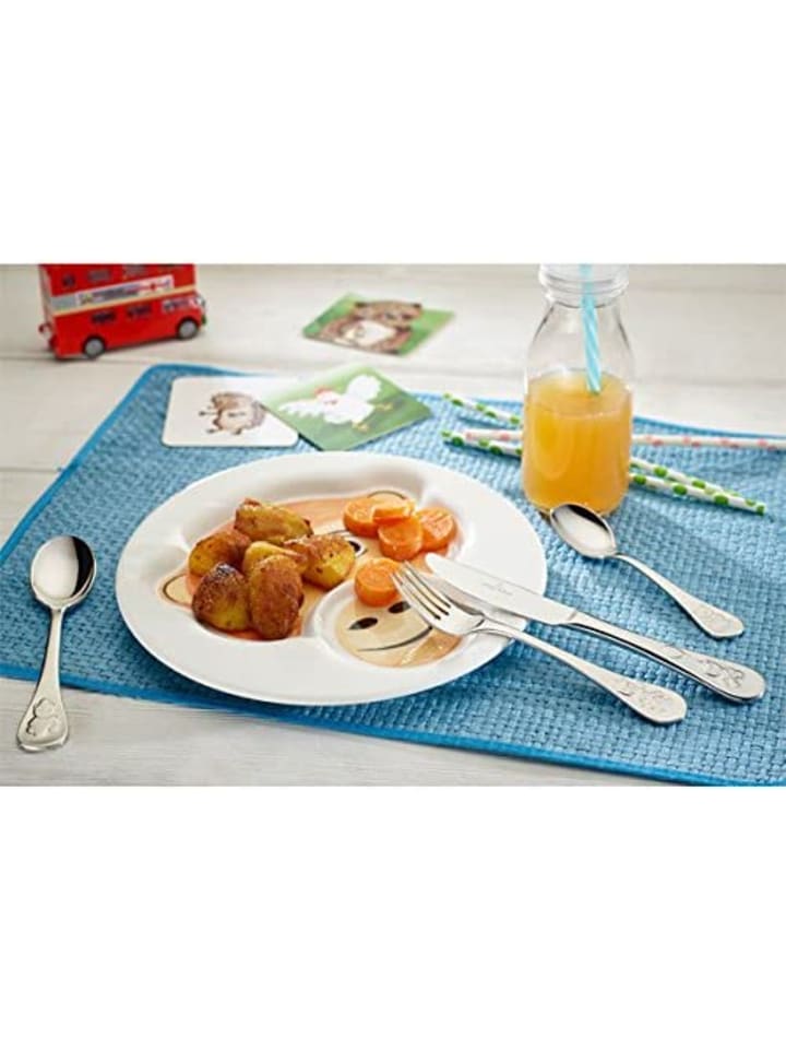 Villeroy & Boch 4 er-Set Piemont Kinderbesteck in Silber günstig kaufen onesize