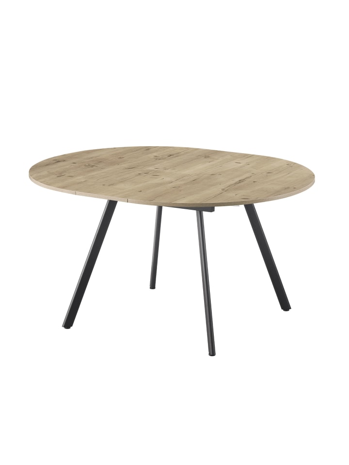 B&D Home Ausziehstisch TILL in Sandeiche - (B)120-150 x (H)76 x (T)120 cm günstig kaufen onesize
