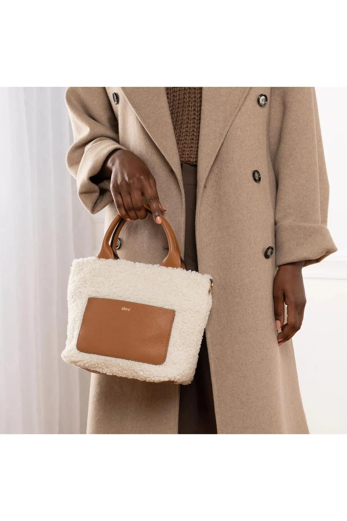 Abro  Schultertasche Lulu Bordeaux