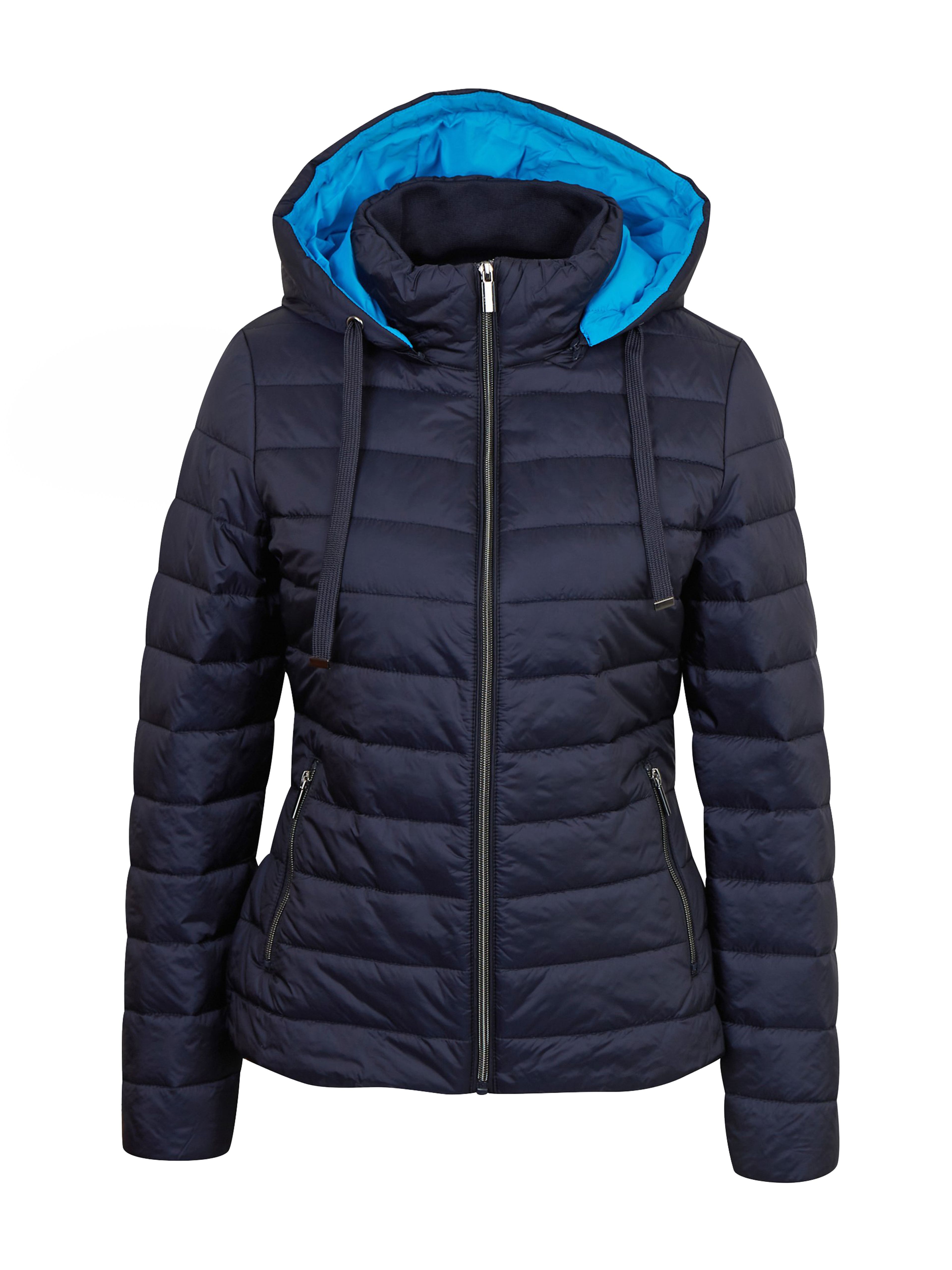 Dunkelblaue Damen-Winter-Steppjacke ORSAY
