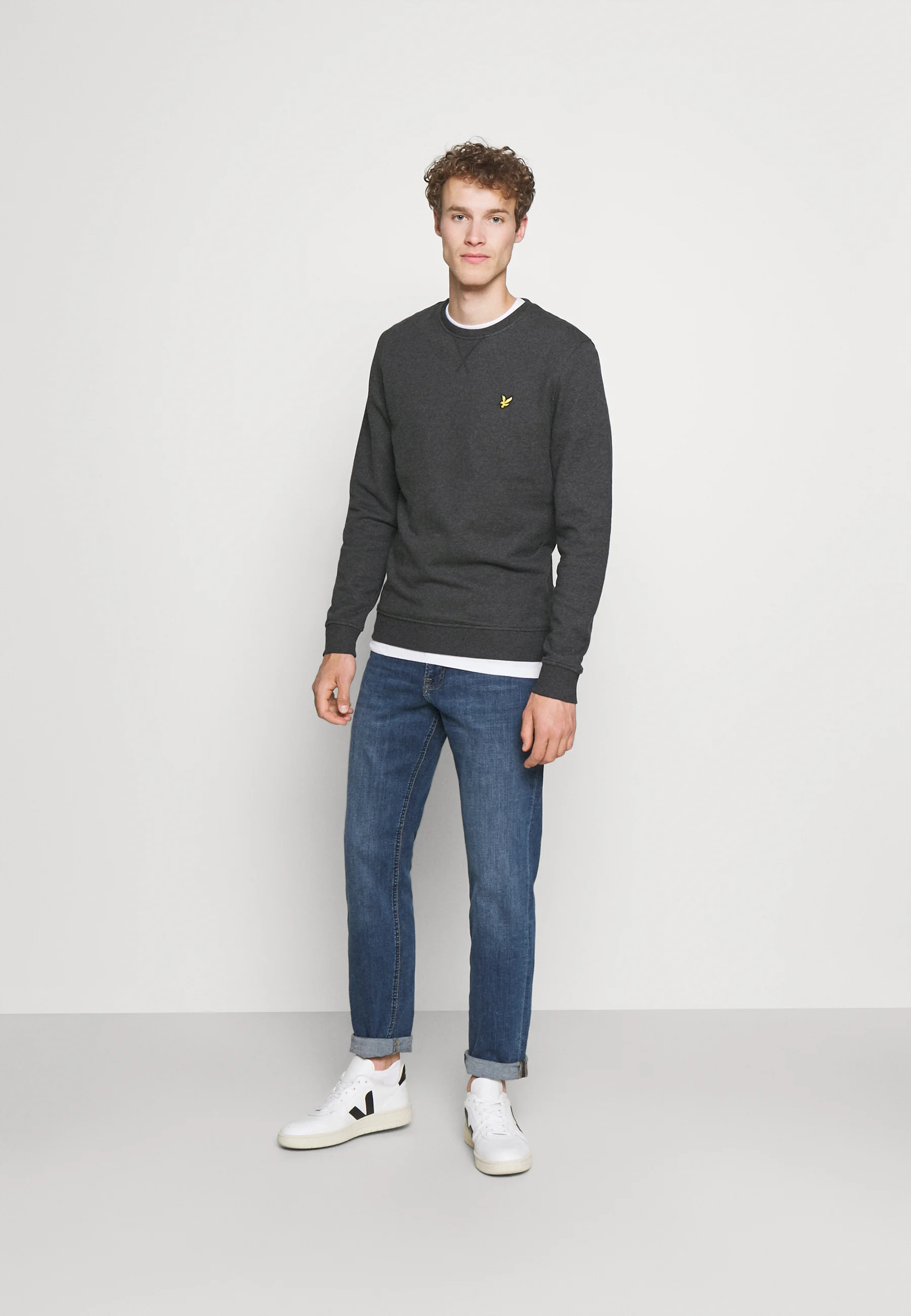 Lyle & Scott CUELLO REDONDO - Sudadera