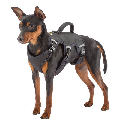 Ferplast Ergotrekking Geschirr, schwarz
