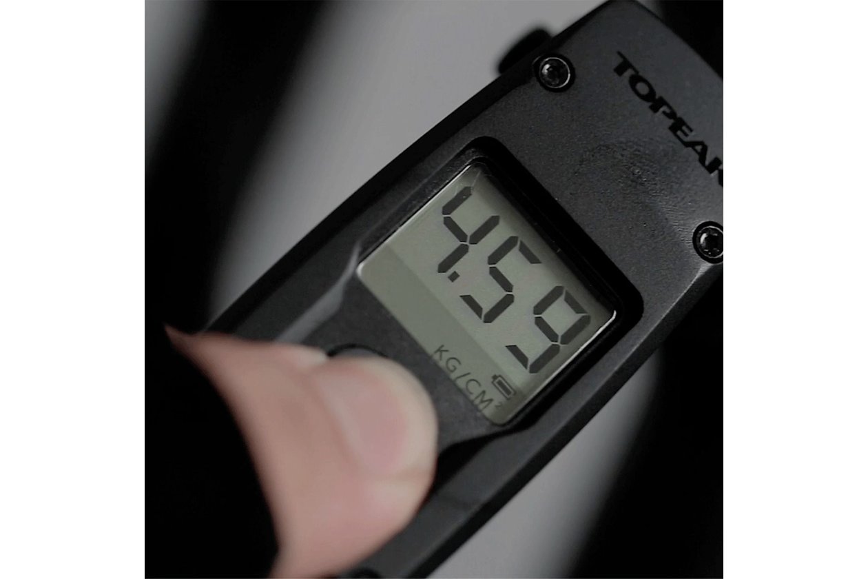 Topeak Pocket Shock Digital Gabel-/ Du00e4mpferpumpe