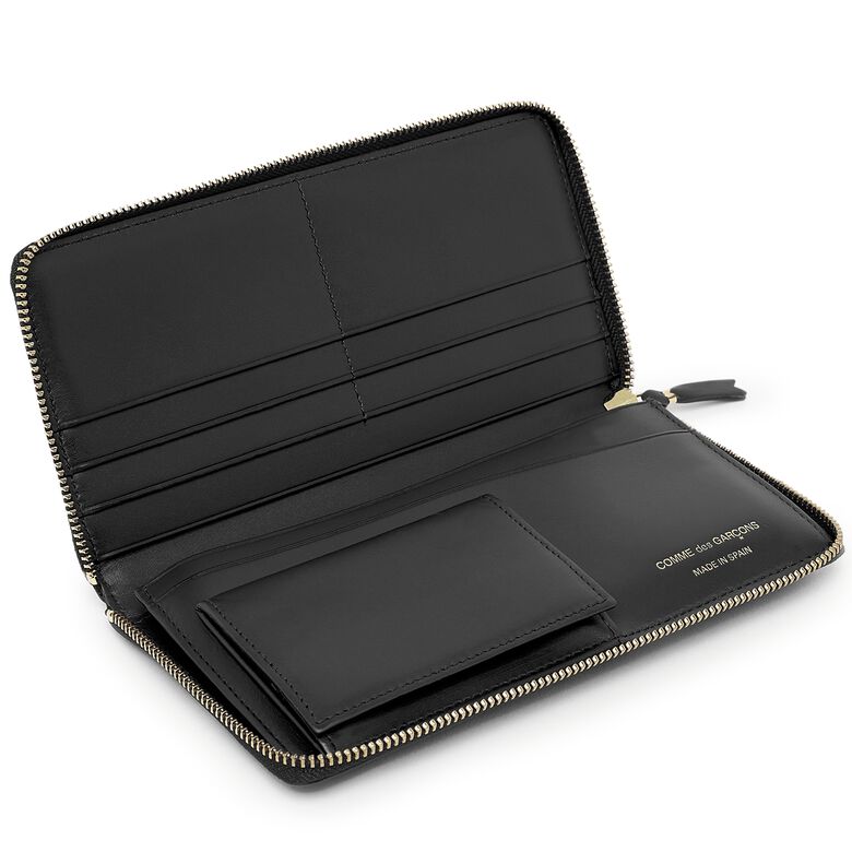 Comme des Garcons Wallet Huge Logo black