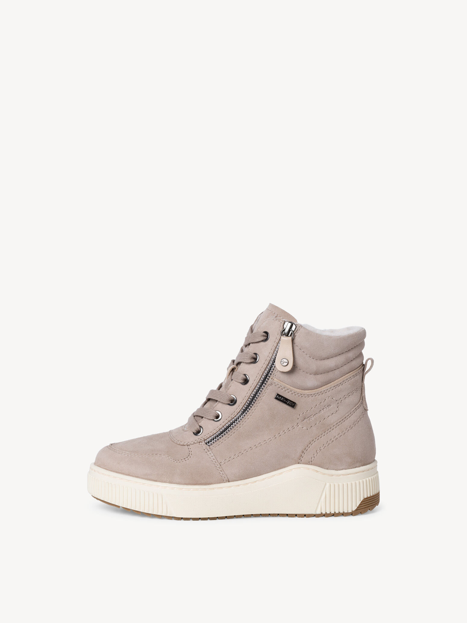 Bottine en cuir - marron