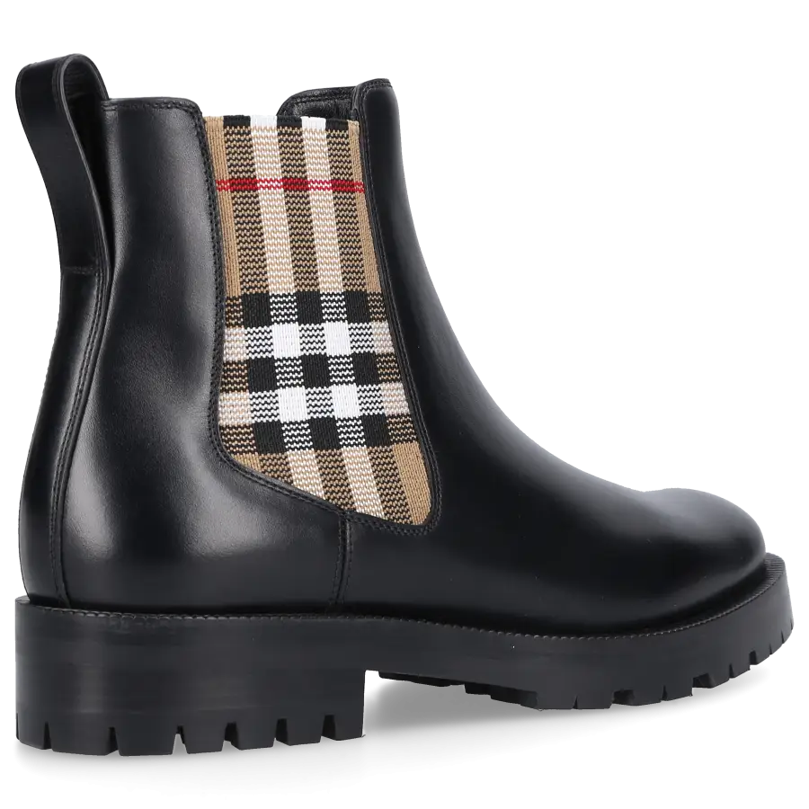 Burberry - Chelsea Boots 8042363 Kalbsleder - schwarz