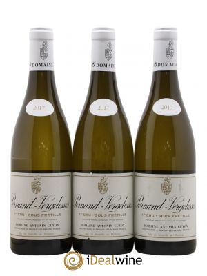 Pernand-Vergelesses 1er Cru Sous Frétille Antonin Guyon 2017 - Lot de 3 Bouteilles