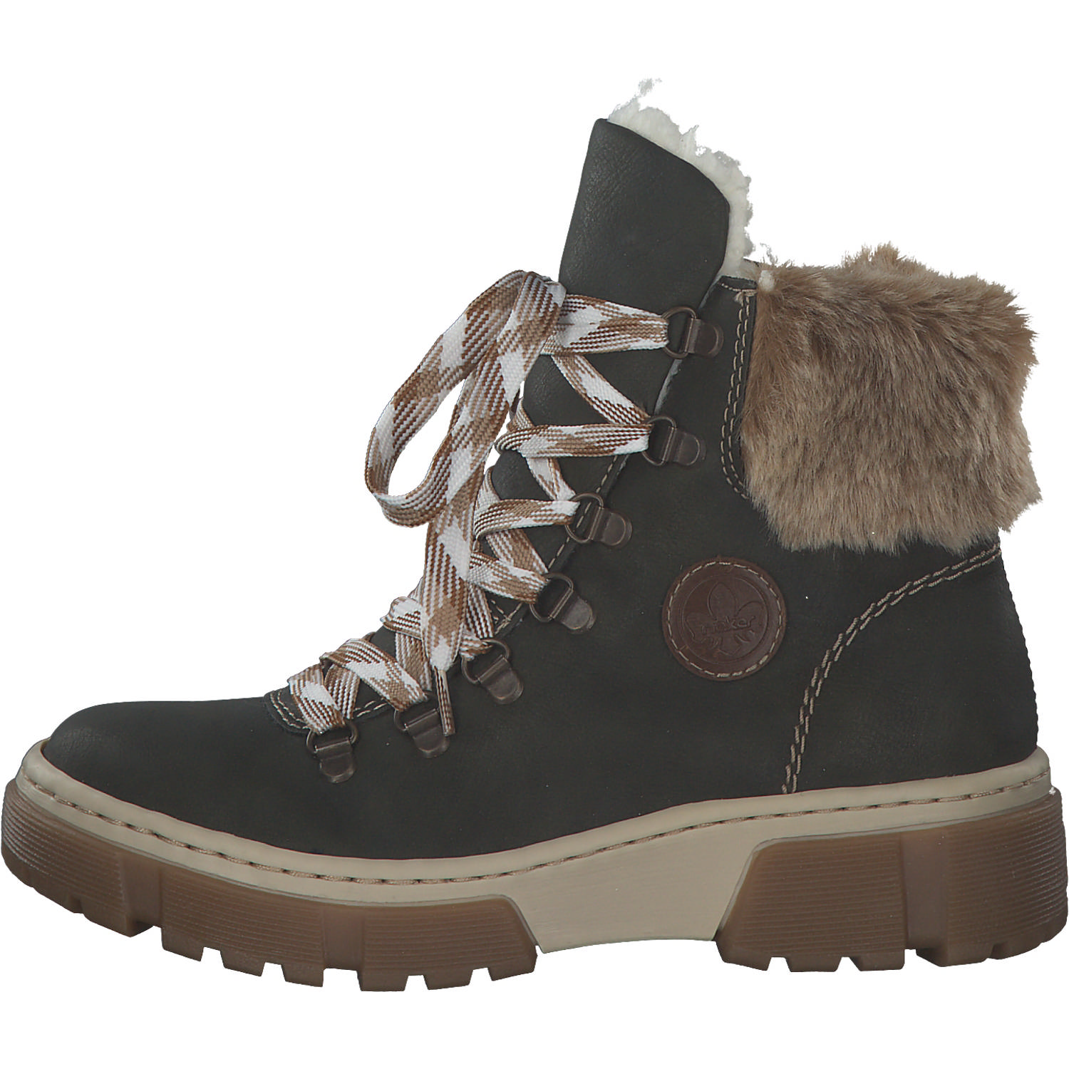Rieker X8647, Stiefeletten, Damen, Forest