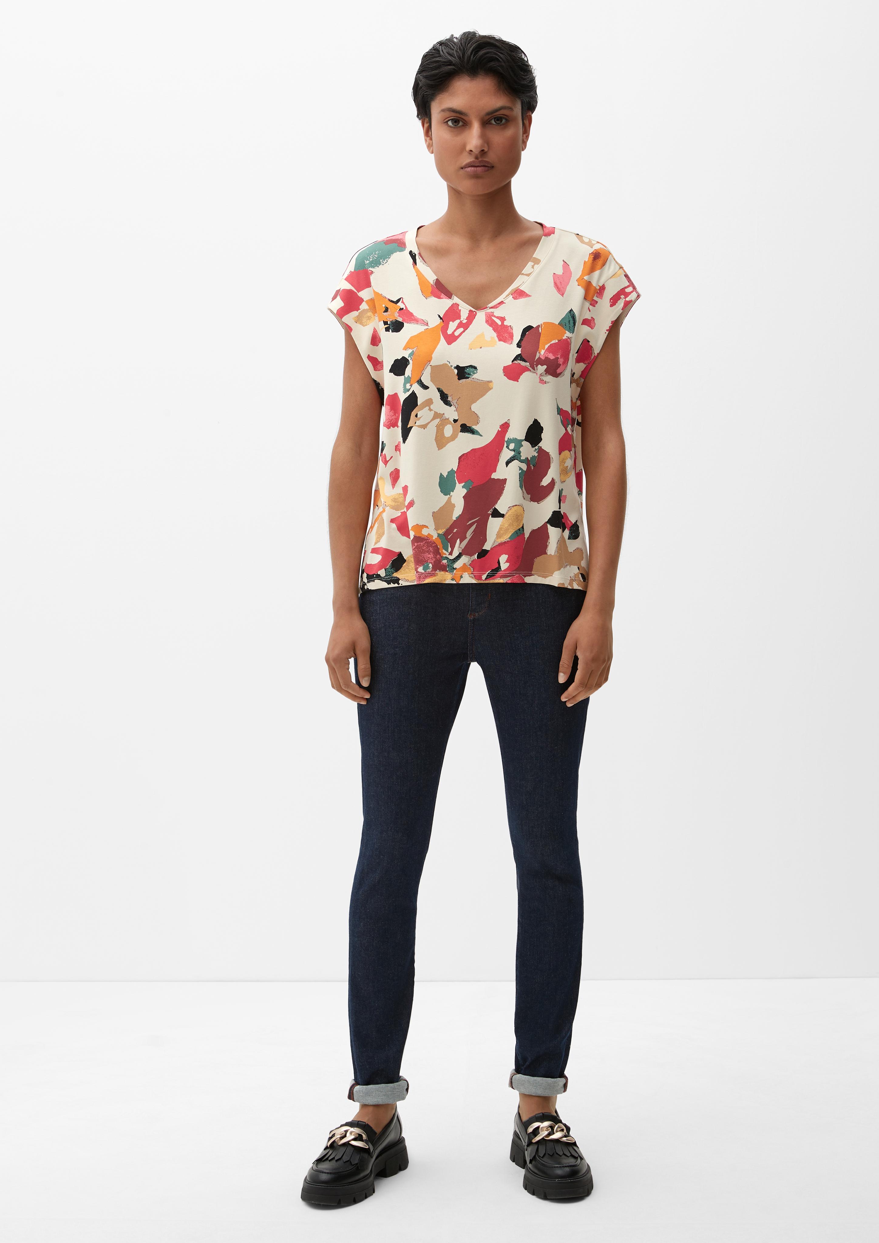 Jerseyshirt mit Muster  2122306-81A0