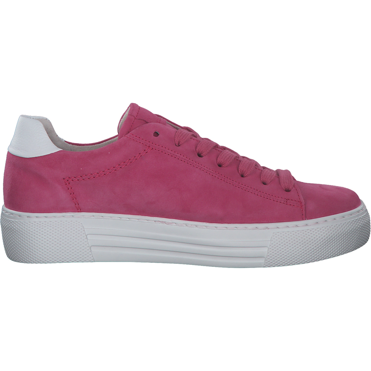 Gabor Comfort 26.460, Schnürschuhe, Damen, camelia/weiss