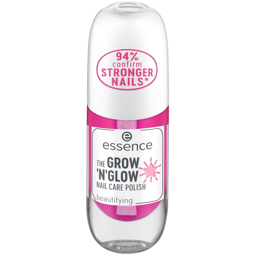 essence THE GROW'N'GLOW NAIL CARE POLISH vernisà ongles Durcisseur Ongles