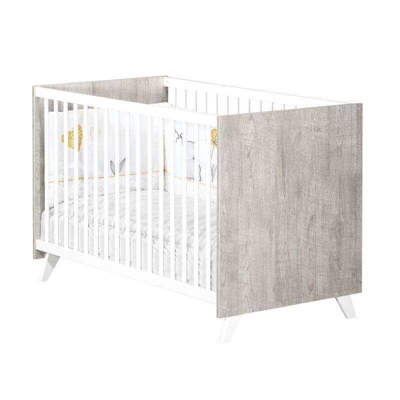 Lit bébé 120x60 Scandi gris